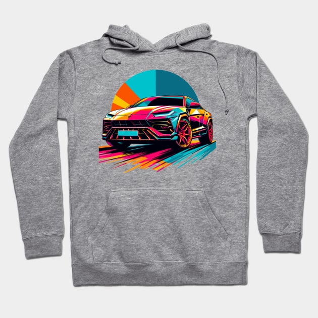 Lamborghini Urus Hoodie by Vehicles-Art